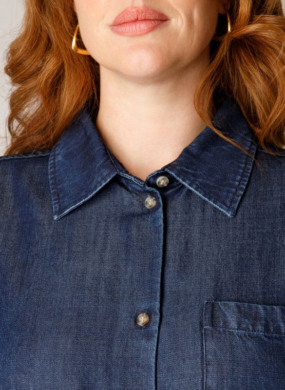 BASE LEVEL CURVY BELLA SHIRT