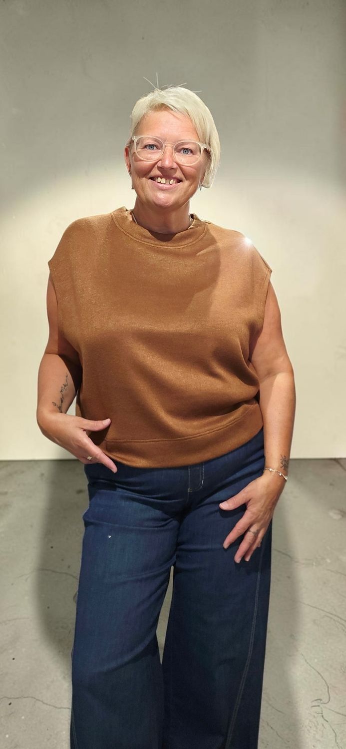 BLUEBEERY PULLOVER SLEEVELESS