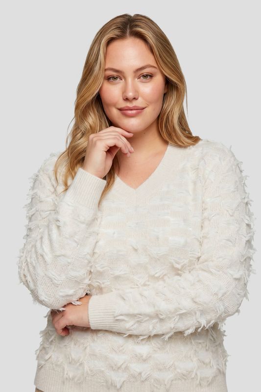 EXXCELLENT BRIONA KNIT PULLOVER