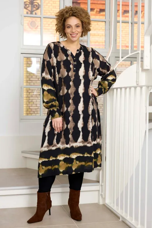 ZHENZI LIVIA DRESS L/S