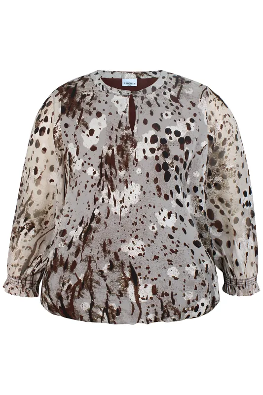 ZHENZI LIBBY BLOUSE 3/4