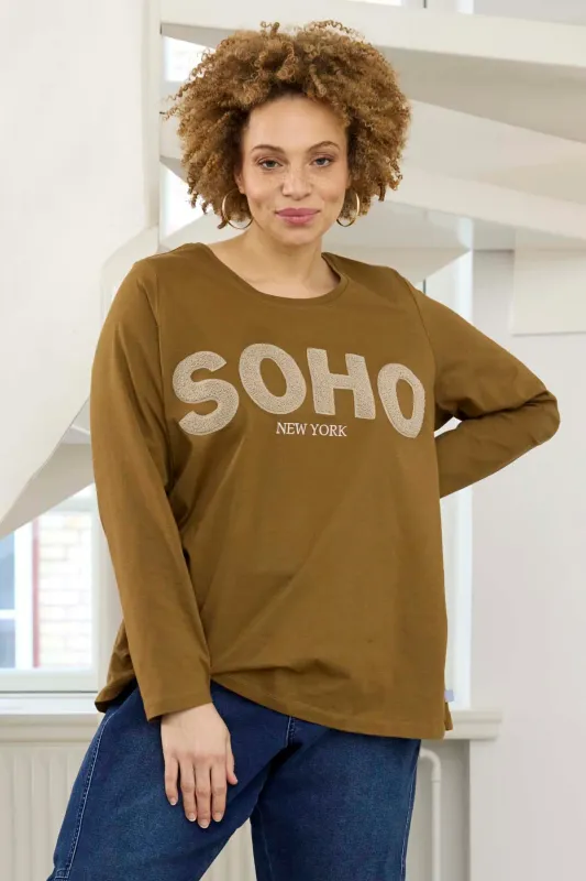 ZHENZI LESLI T-SHIRT L/S