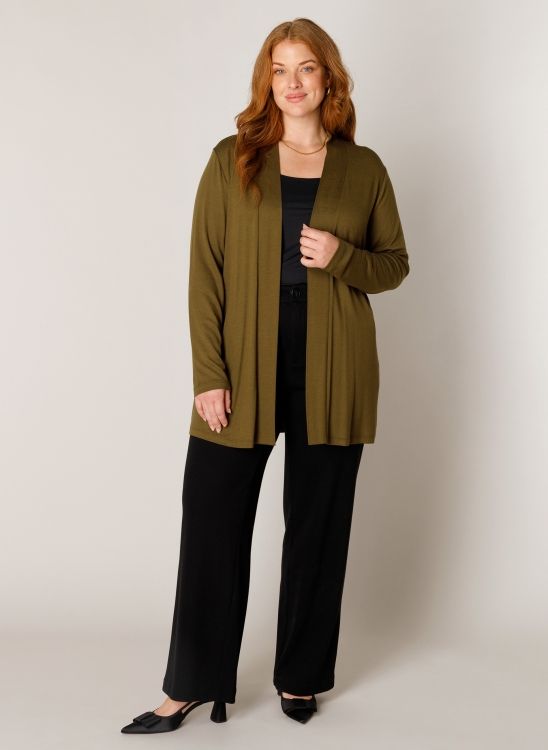 BASE LEVEL CURVY AYLA CARDIGAN