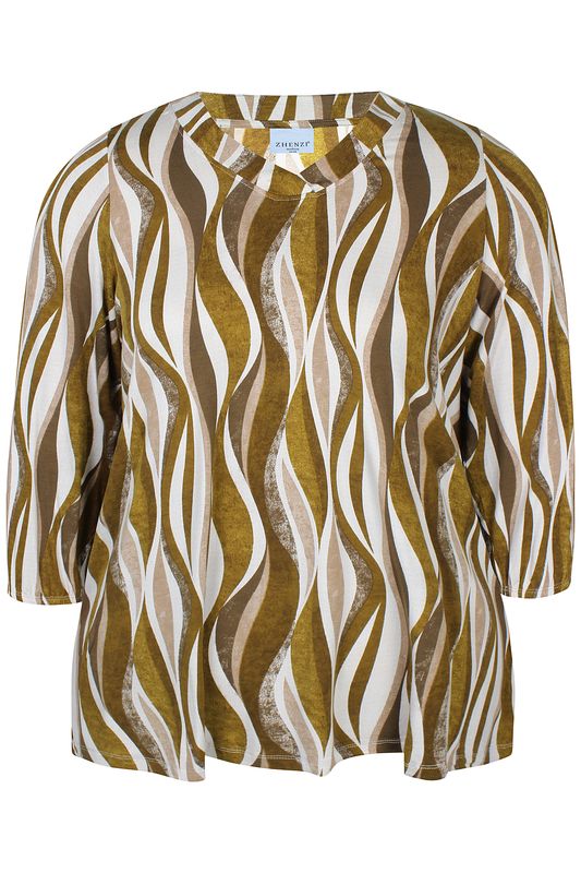 ZHENZI SYLVA BLOUSE 3/4
