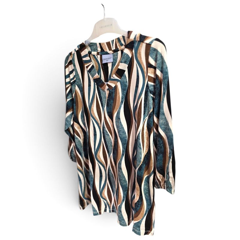ZHENZI SYLVA BLOUSE 3/4