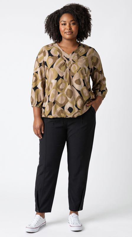 ZHENZI LEXIE SHIRT 3/4 ZHENZI LEXIE SHIRT 3/4