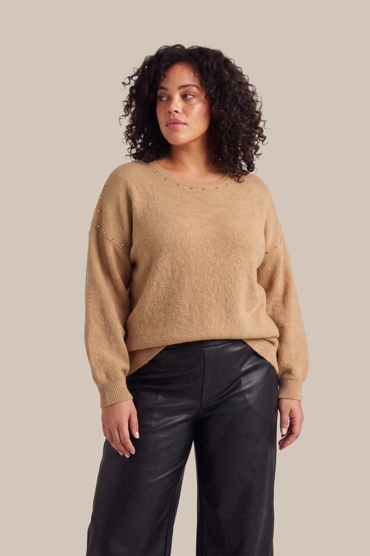 EXXCELLENT DALA KNIT PULLOVER