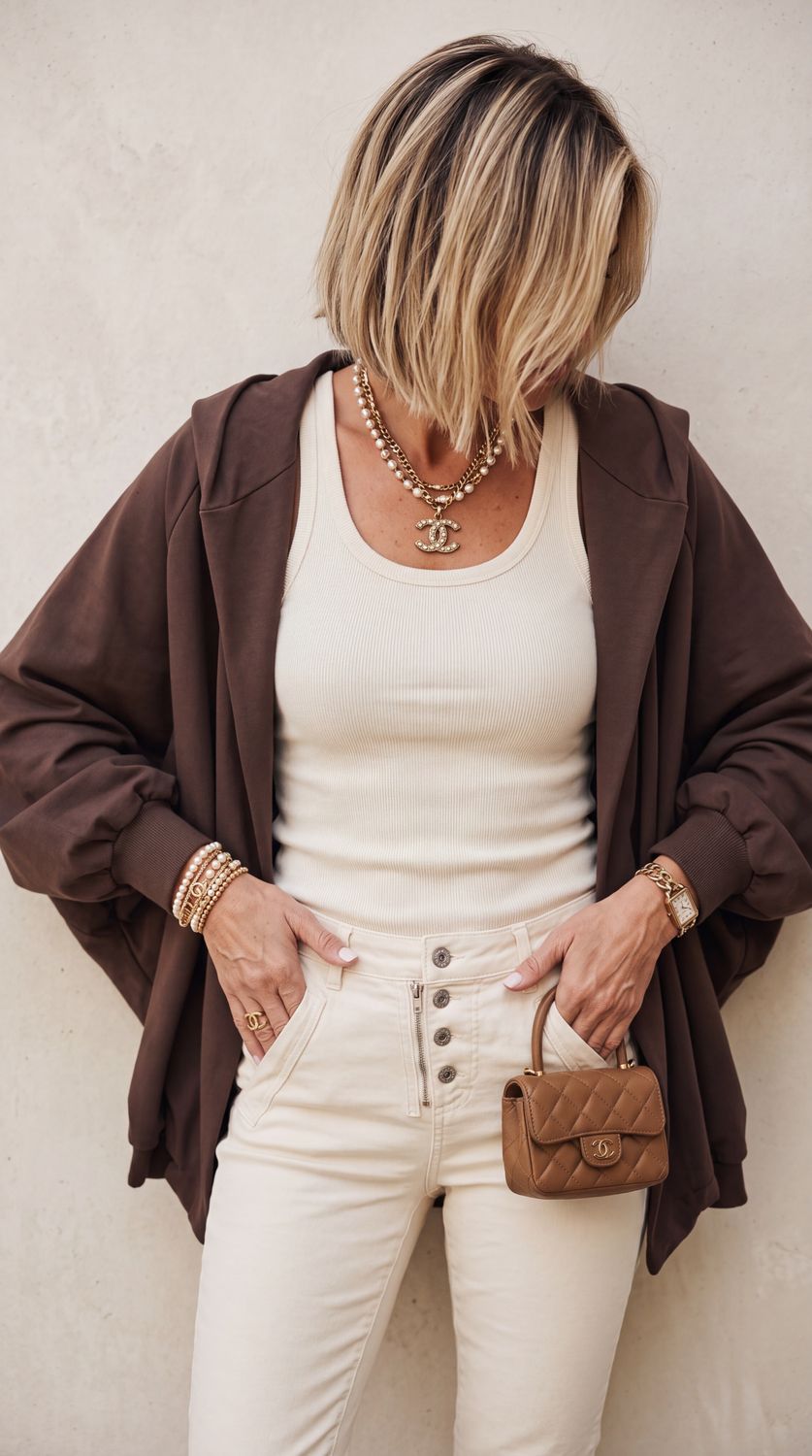 APRIL VINTAGE ANNA MAXI GILET