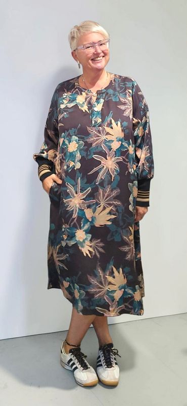 ZHENZI LOREN DRESS L/S