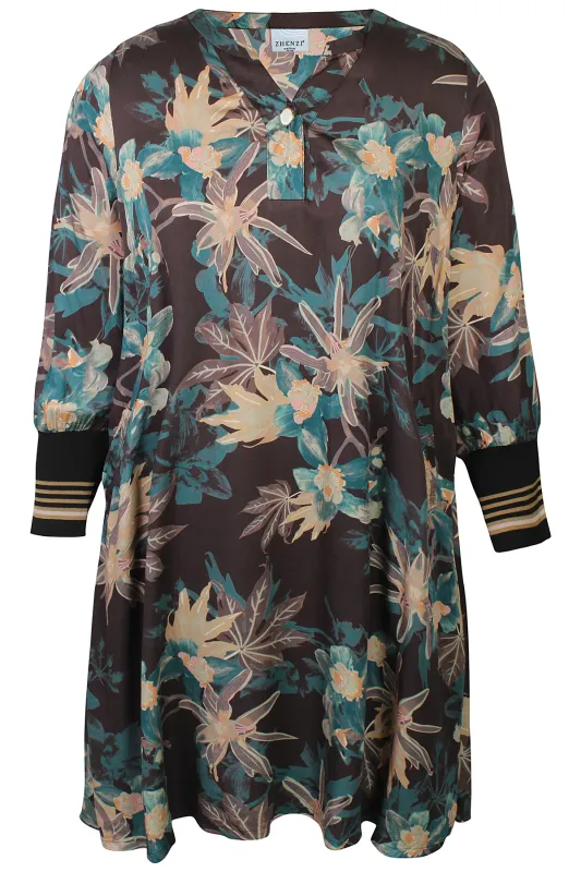 ZHENZI LOREN DRESS L/S