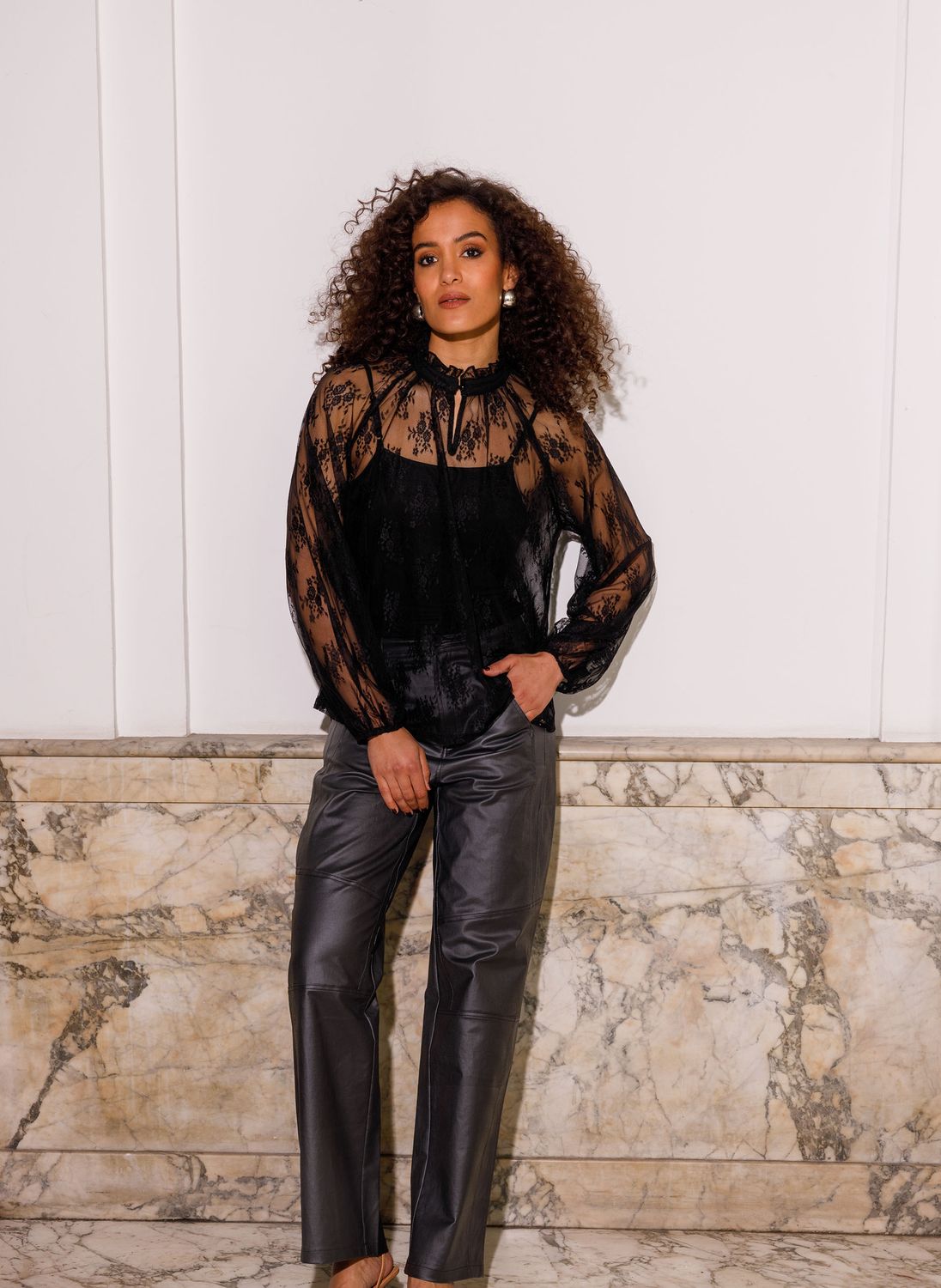 IVY BEAU MELIKE BLOUSE IVY BEAU MELIKE BLOUSE