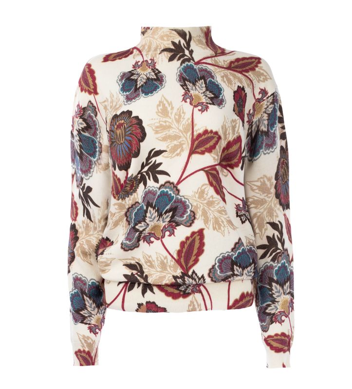 NED BONA  FLORAL KNIT