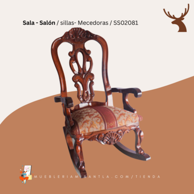 Silla Mecedora Provenzal