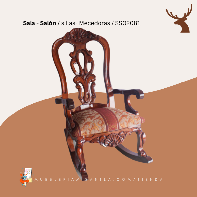 Silla Mecedora Provenzal
