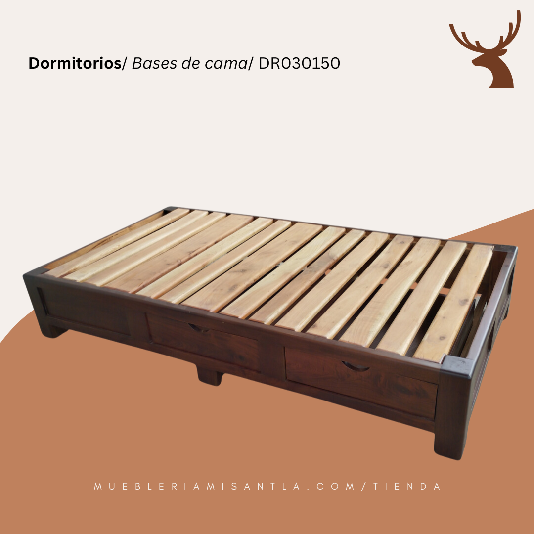 Base de cama con cajones