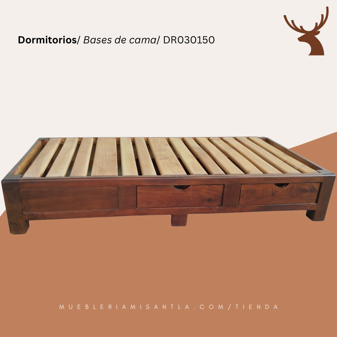Base de cama con cajones
