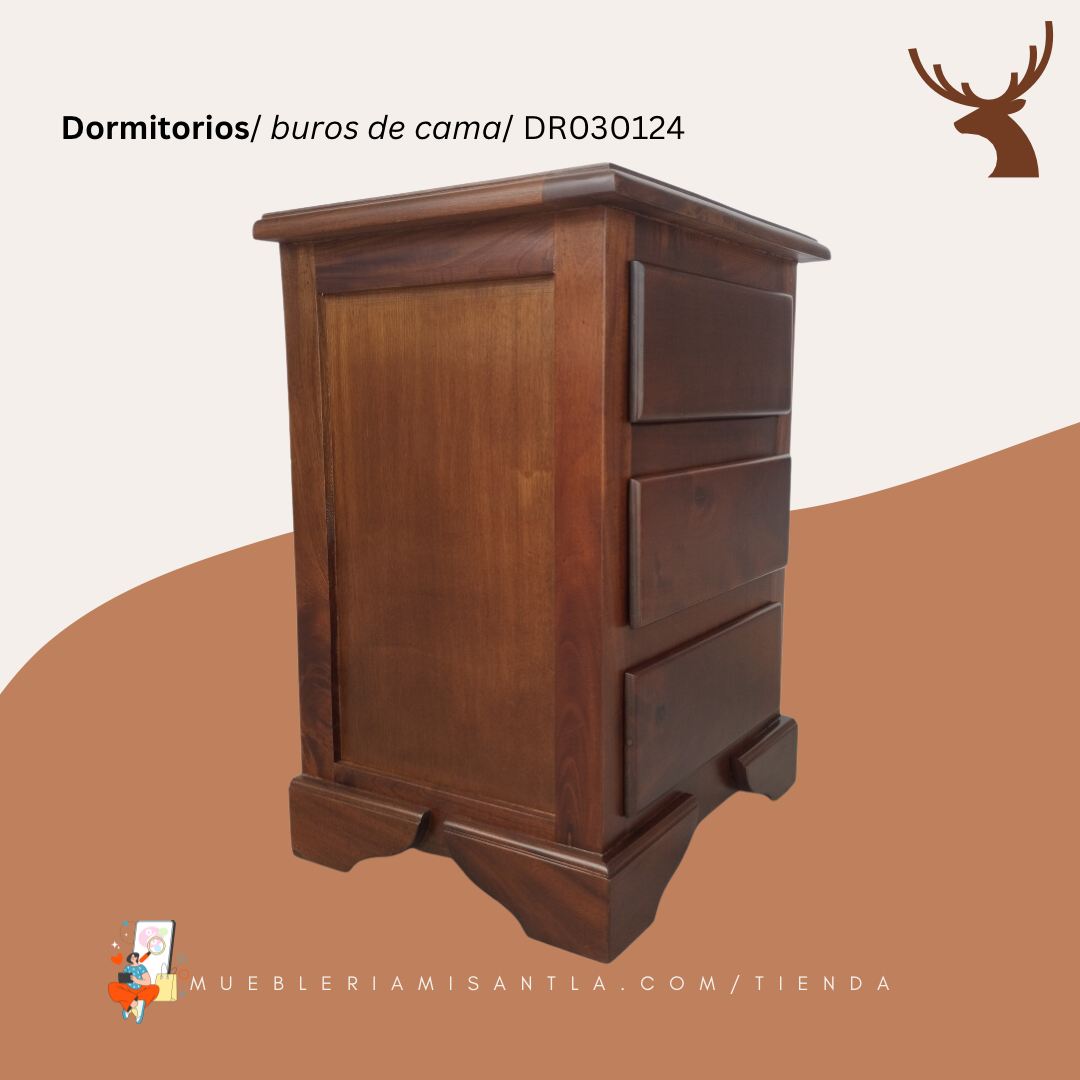 Par de Búros De Cama Azury