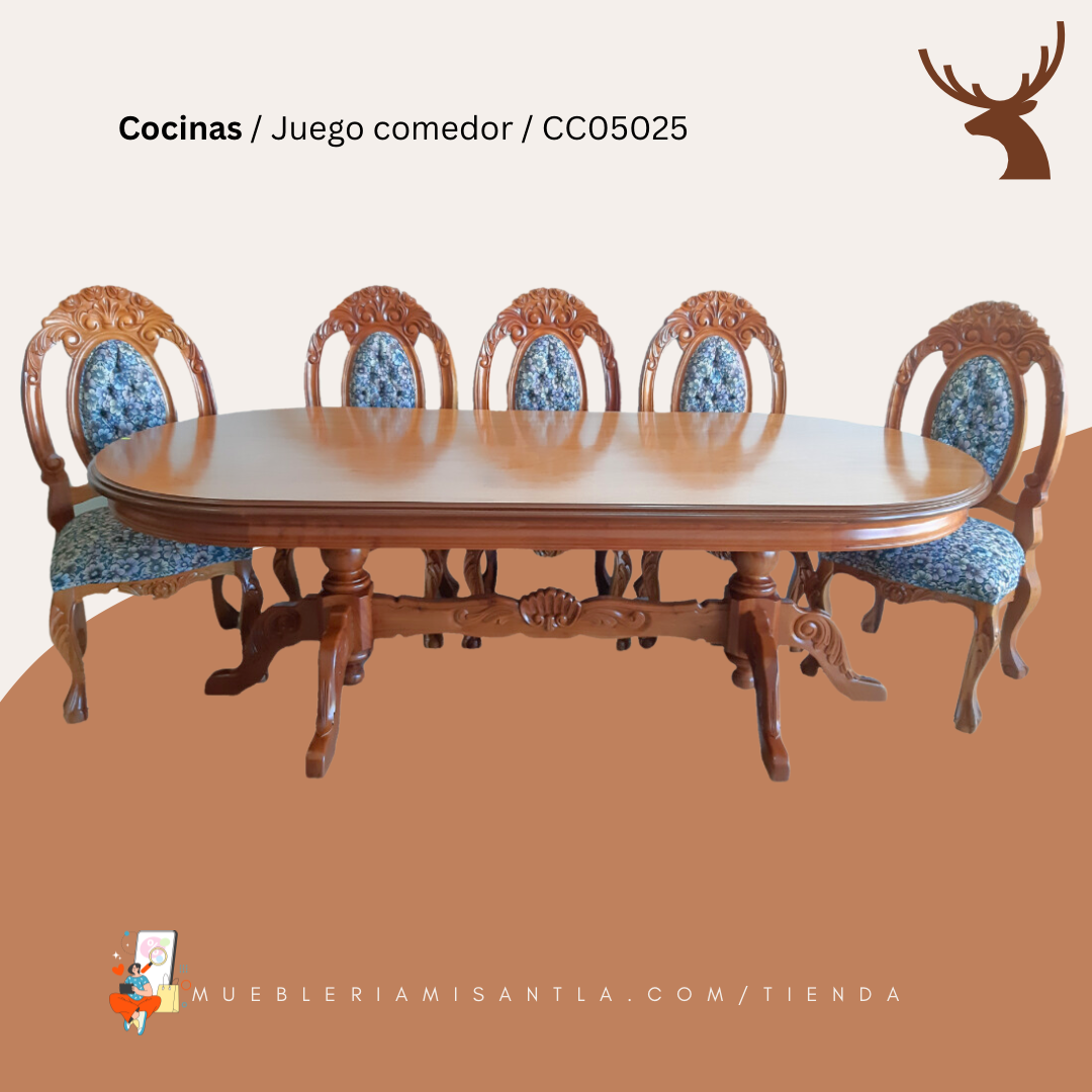 Comedor Ovalado Medallón