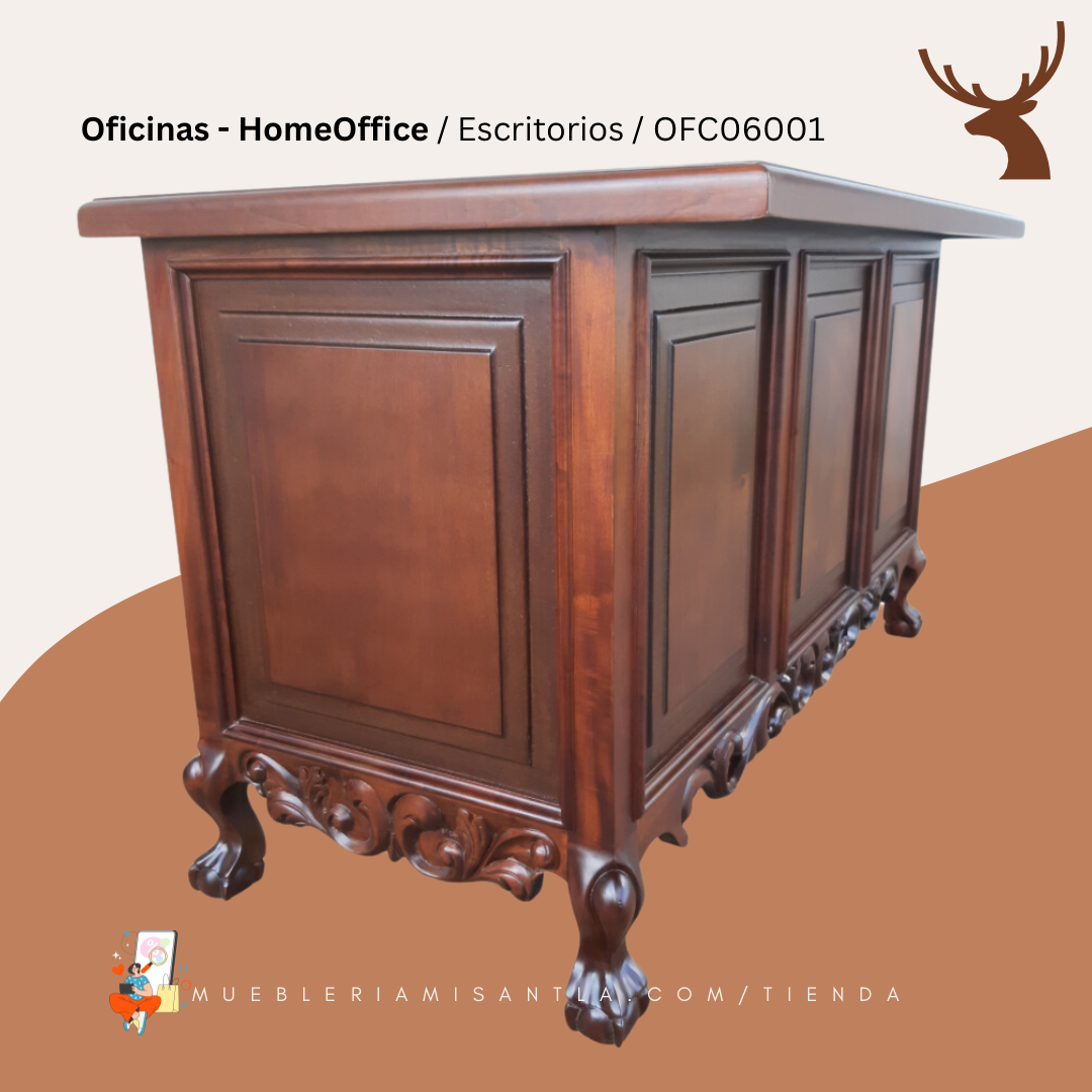 Escritorio Tallado Iriss