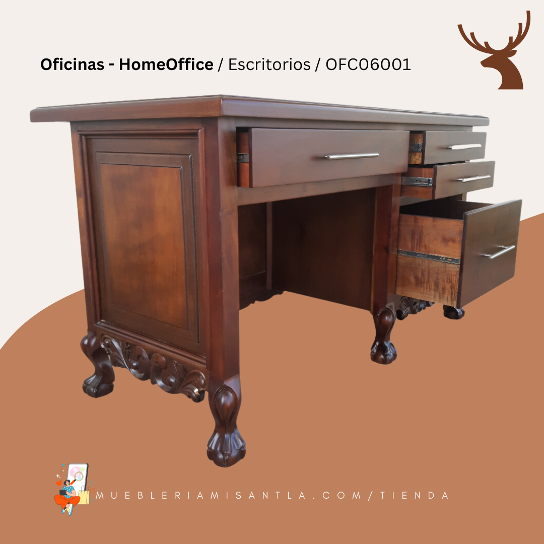 Escritorio Tallado Iriss