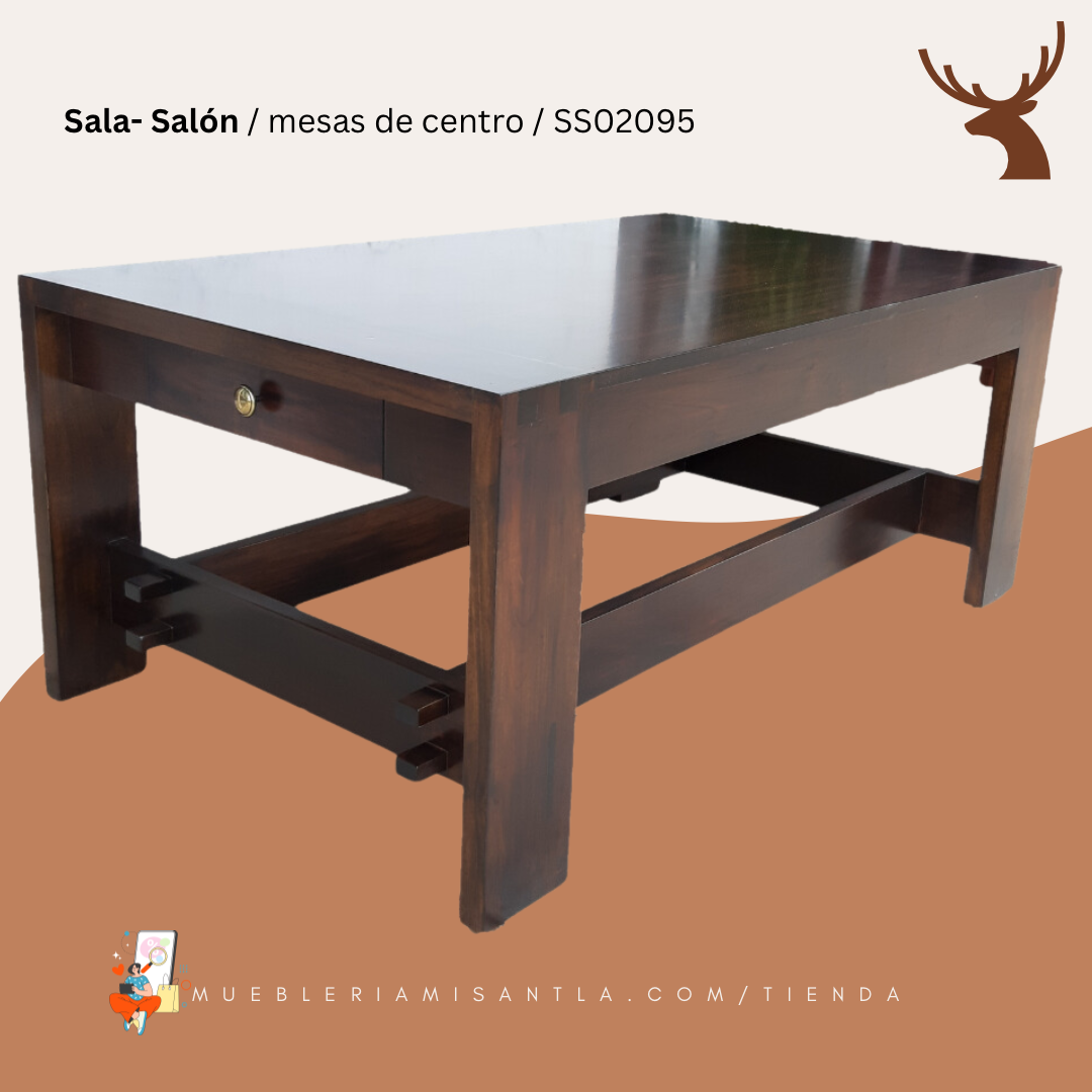 Mesa de centro Minimalista Cassey 