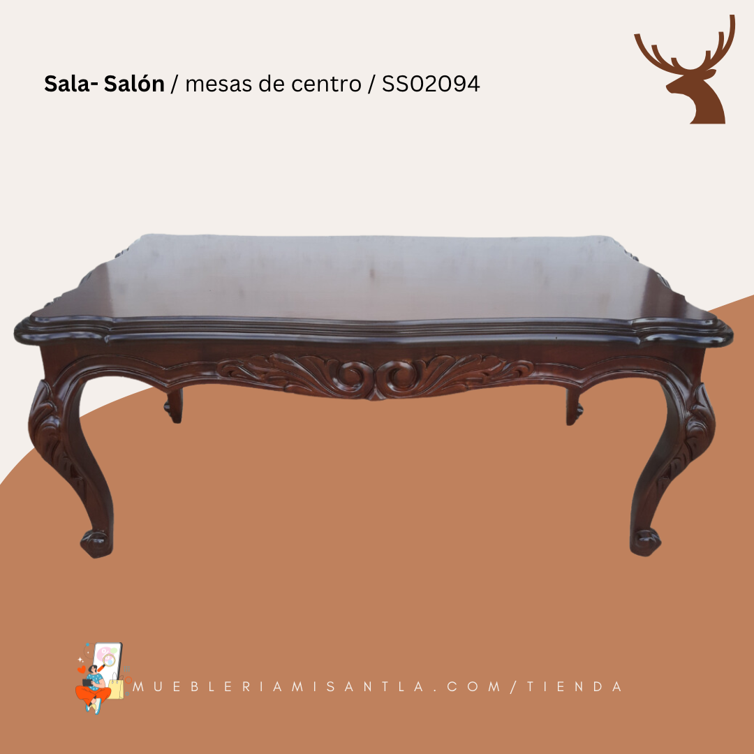 Mesa de centro Provenzal Tallada