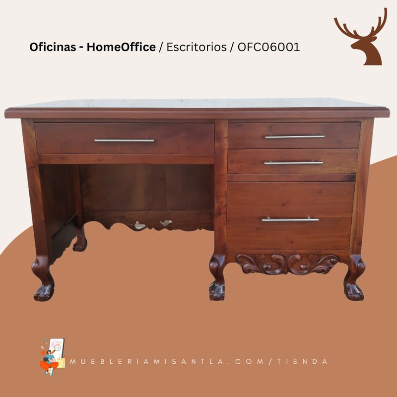 Escritorio Tallado Iriss