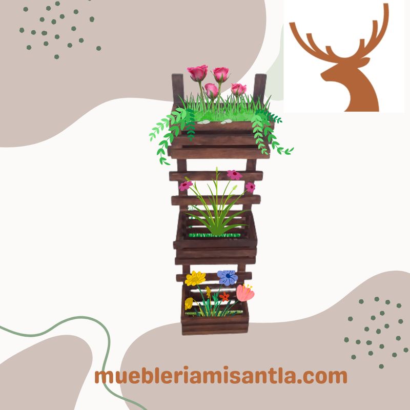 Jardinera Escalera 3 Niveles