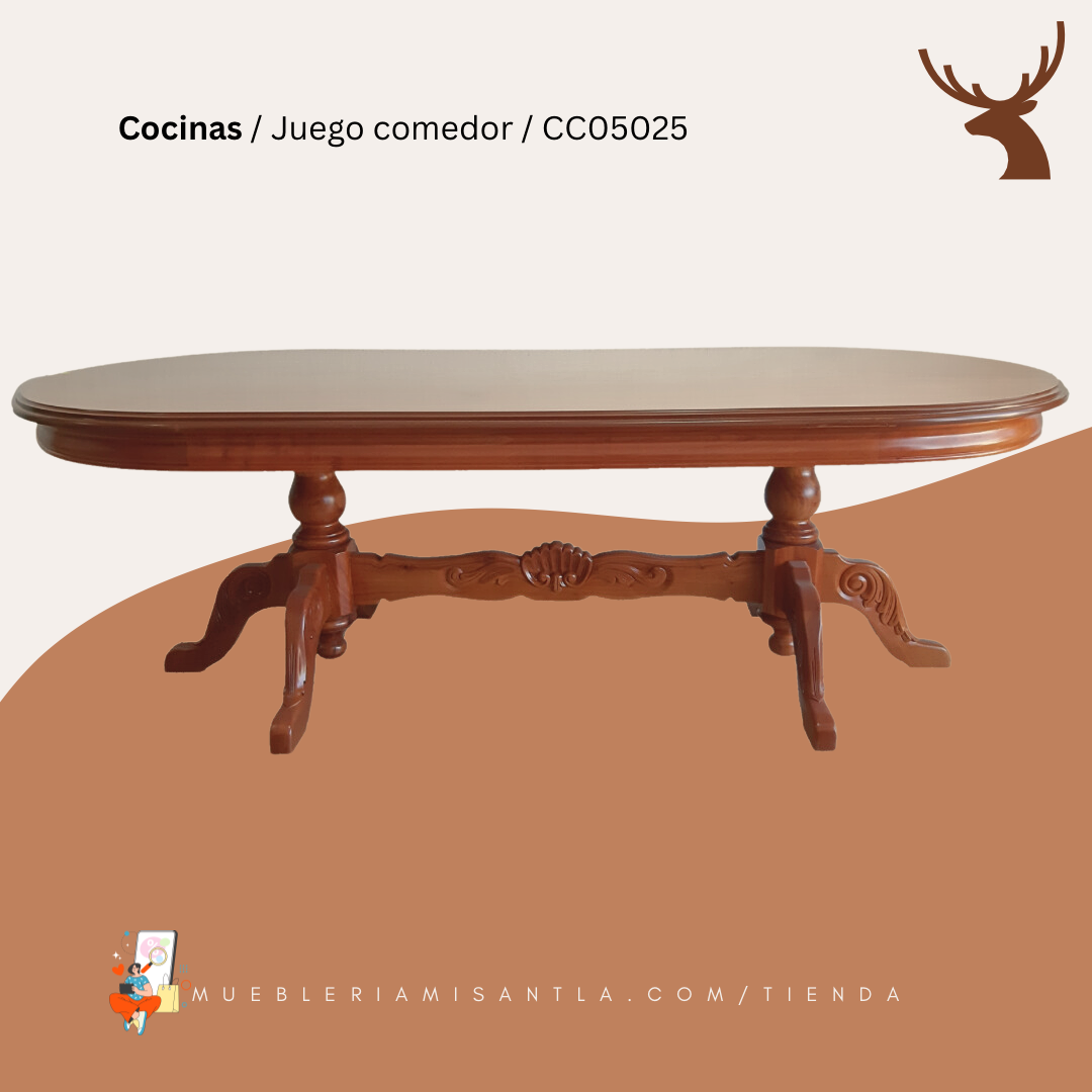 Comedor Ovalado Medallón Comedor Ovalado Medallón