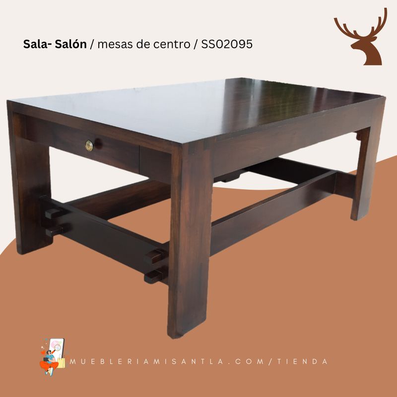 Mesa de centro Minimalista Cassey