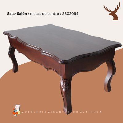Mesa de centro GADI Tallada