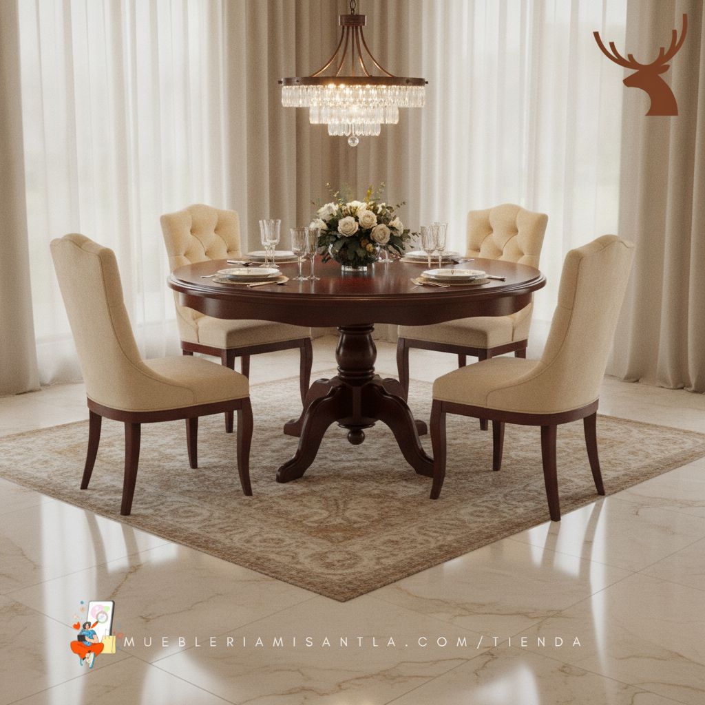 Antecomedor Redondo Alinn CC05028-escena1.png
