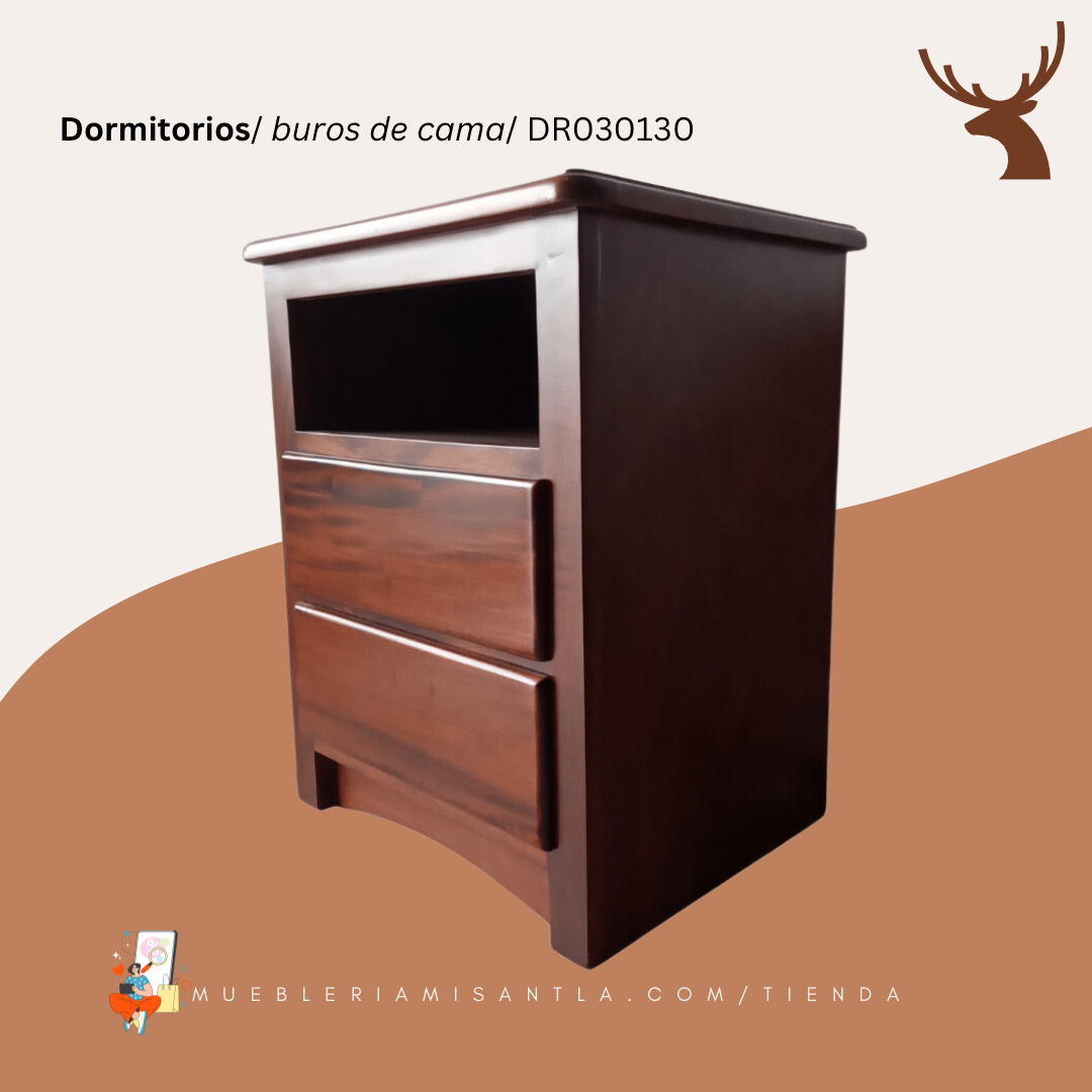 Par de Búros De Cama Arlo