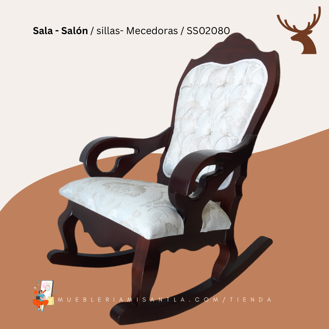 Silla mecedora Avellana Lisa Silla mecedora Avellana Lisa