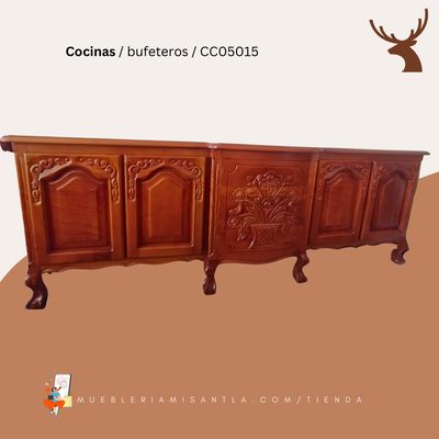 Bufetero Tallado Auro
