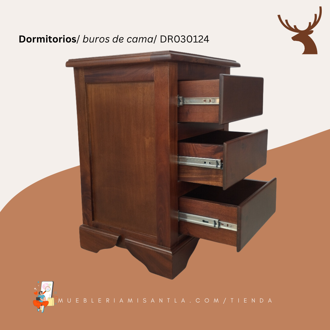 Par de Búros De Cama Azury Par de Búros De Cama Azury