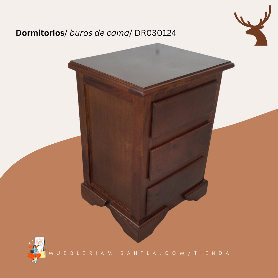 Par de Búros De Cama Azury Par de Búros De Cama Azury