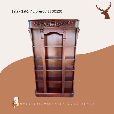 Librero Tallado Imperio