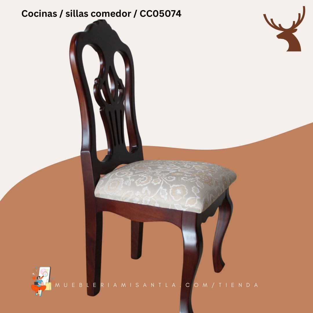 Silla Imperio Recta Lisa