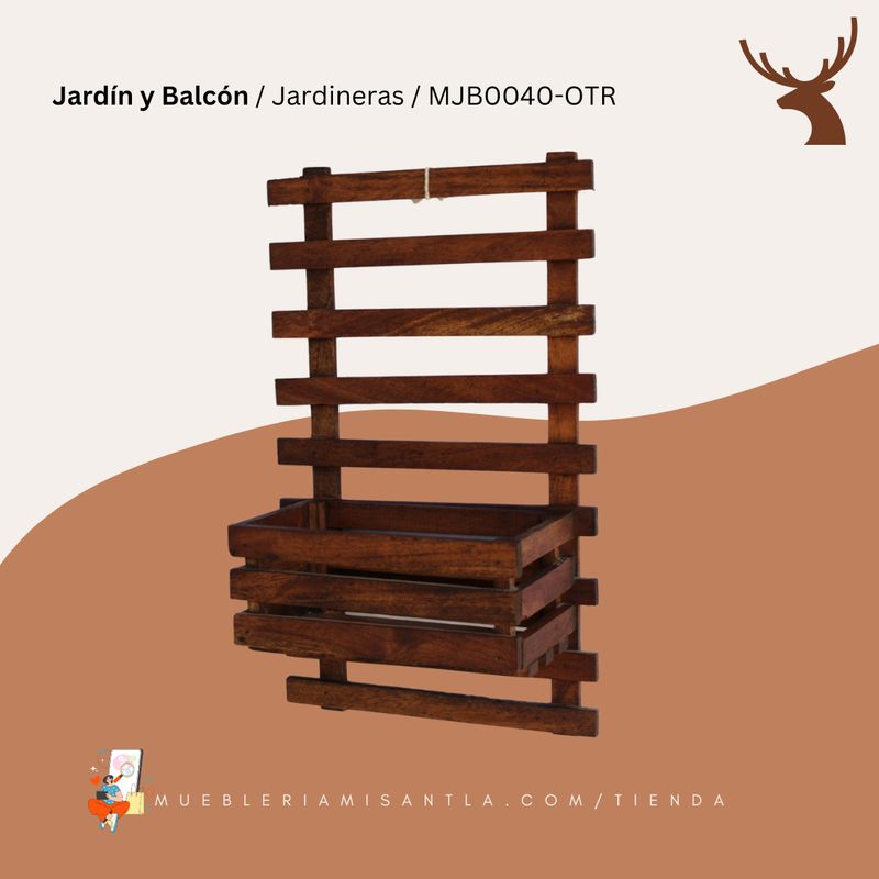 Jardinera escalera 1 nivel