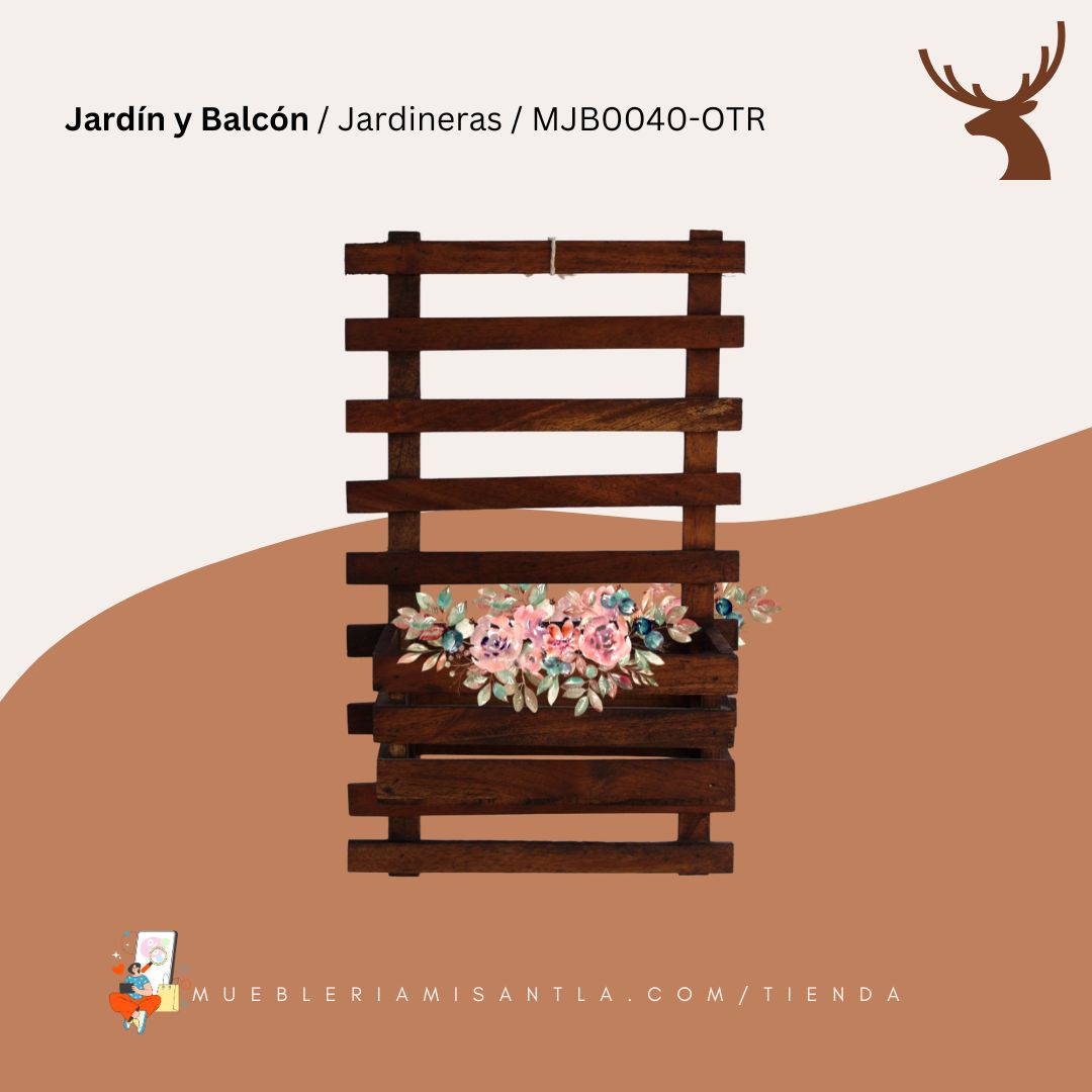 Jardinera escalera 1 nivel