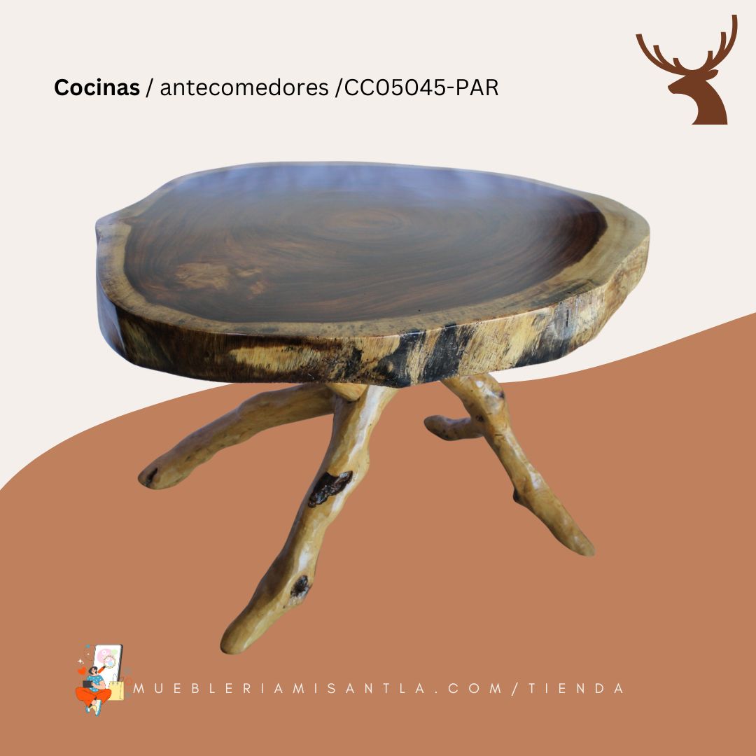 Mesa Redonda Parota (Unica Pieza ) Mesa Redonda Parota (Unica Pieza )