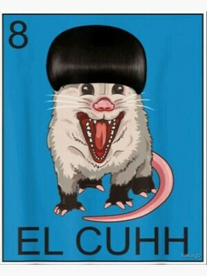 El Cuh Loteria Sticker