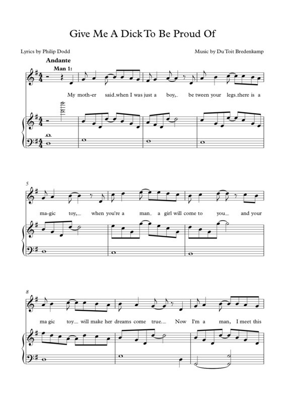 GIVE ME A DICK TO BE PROUD OF