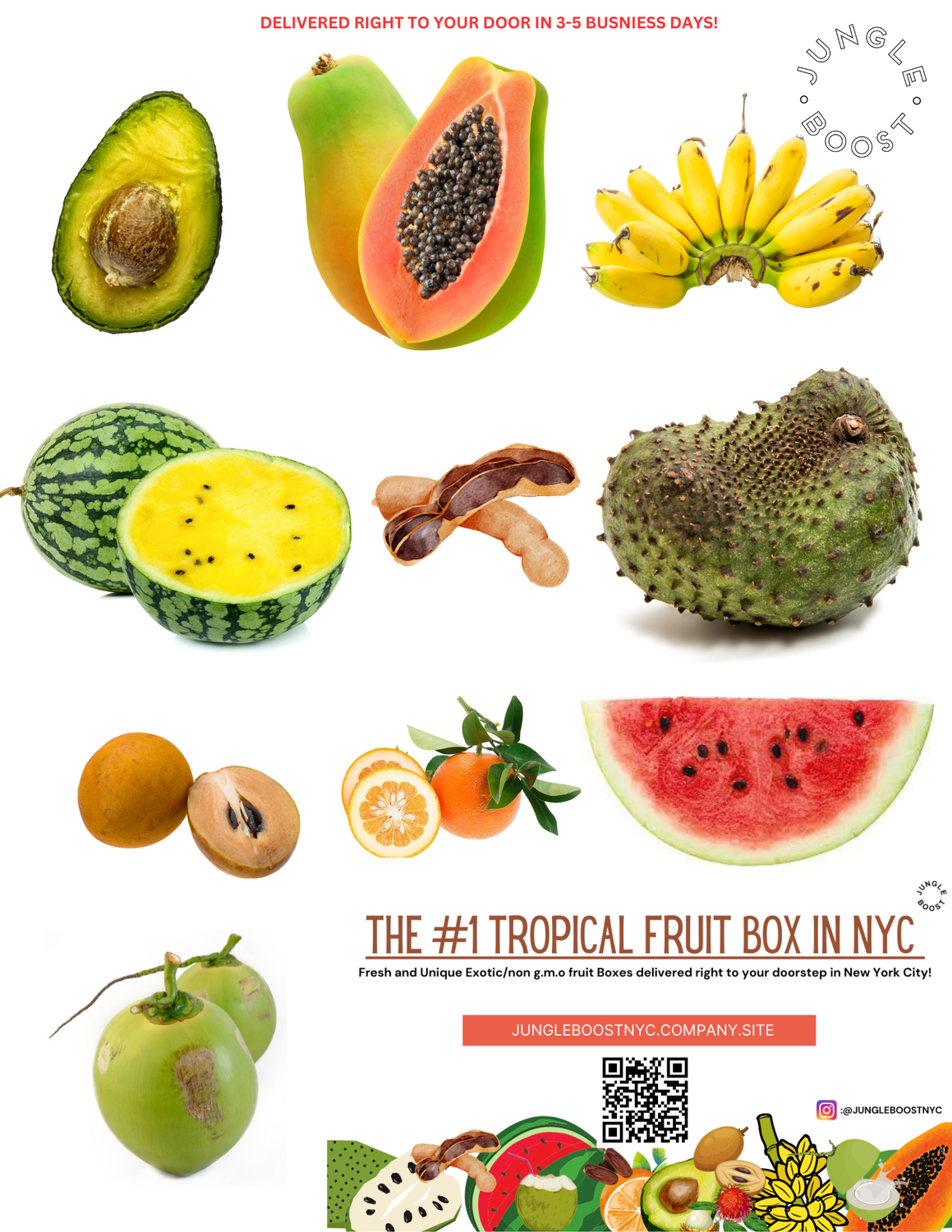 THE #1 EXOTIC FRUIT BOX IN NYC! ( delivered in 24-72 hours)