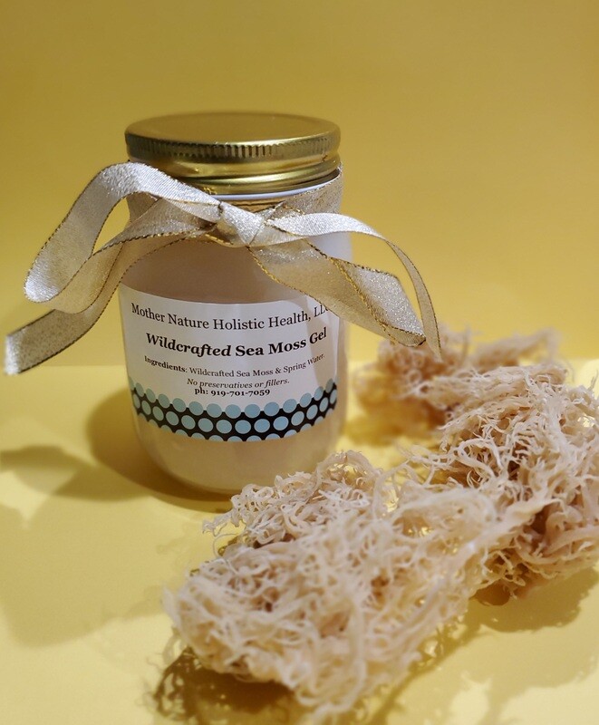 Wildcrafted Sea Moss Gel (8oz and 16oz)