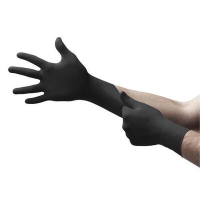 Nitrile Exam Gloves - Black 5.5mm | 100/PK Nitrile Exam Gloves - Black 5.5mm | 100/PK