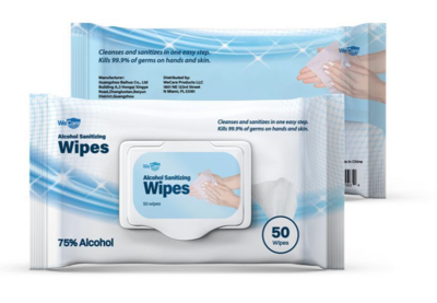 Kills 99% Germs Antibacterial Wipes 50 Pack Kills 99% Germs Antibacterial Wipes 50 Pack