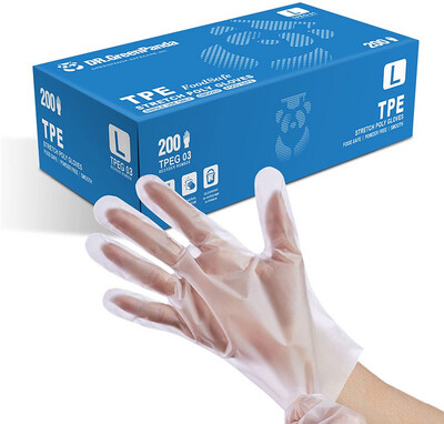 Food Grade TPE Gloves | 100 PK
