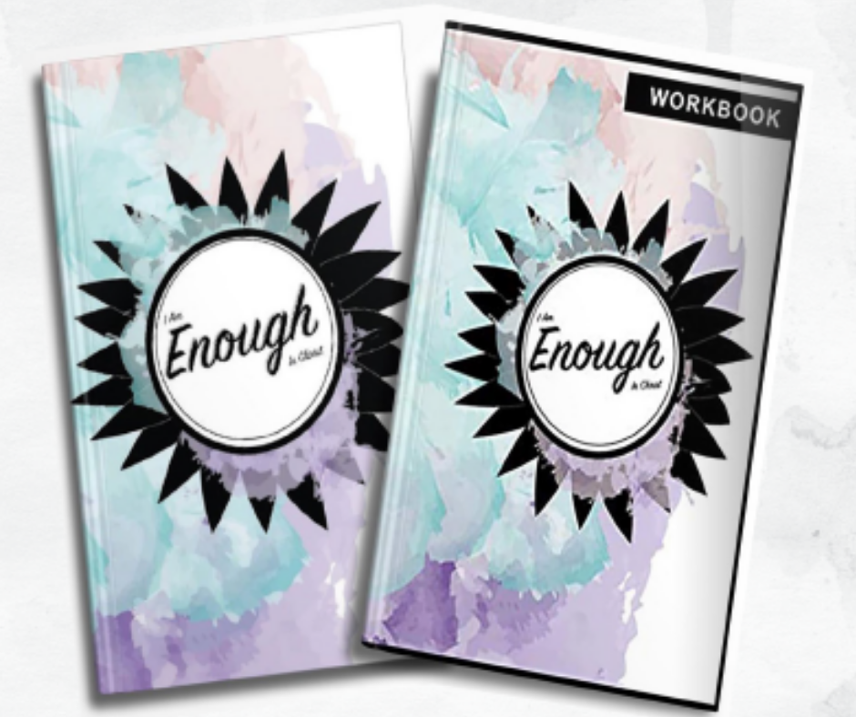I Am Enough In Christ Book and Workbook BUNDLE